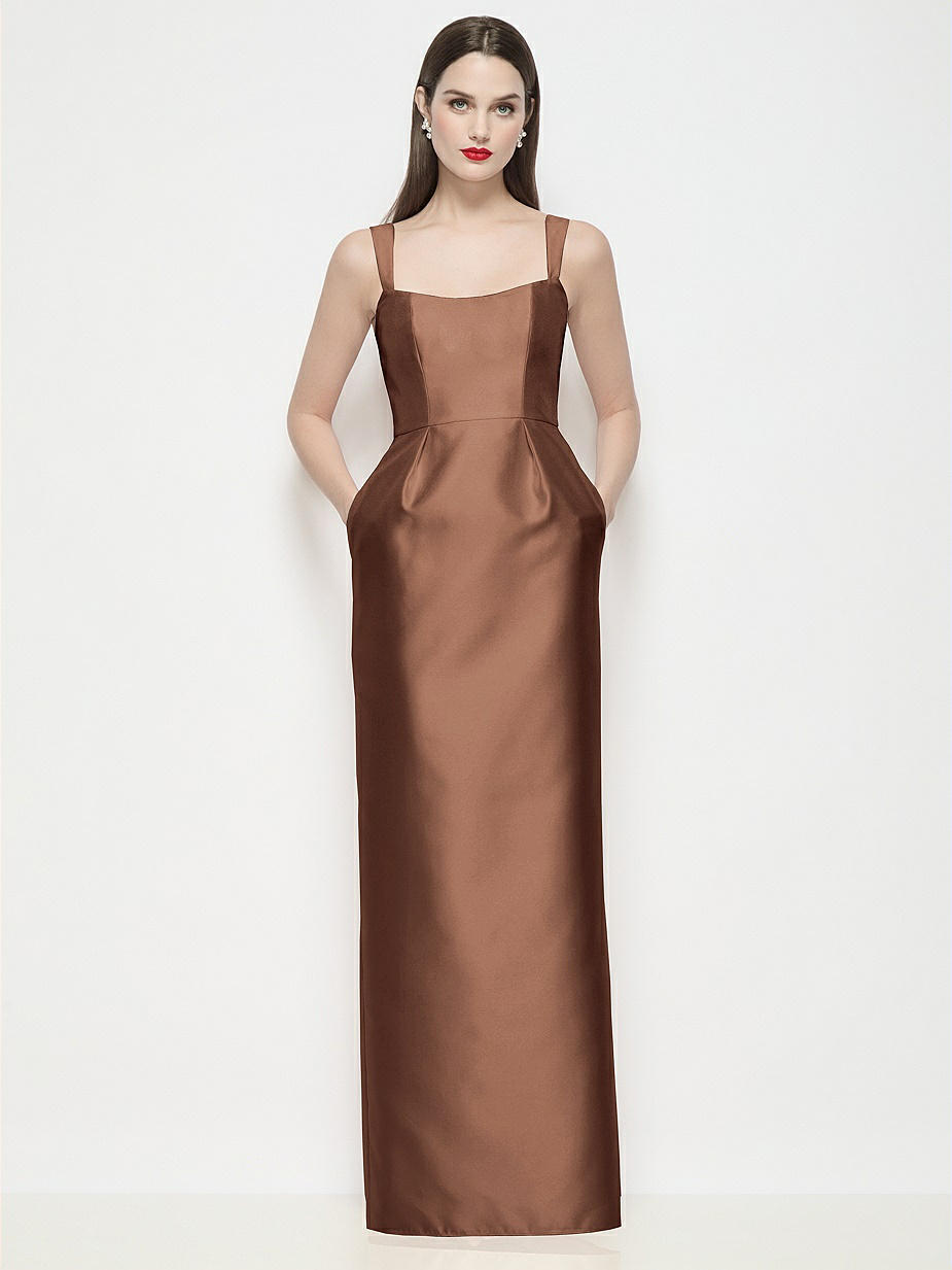 dark nude bridesmaid dresses Jovani JB05361 - Corset Wedding Dress 12 / Black/Nude main image 0