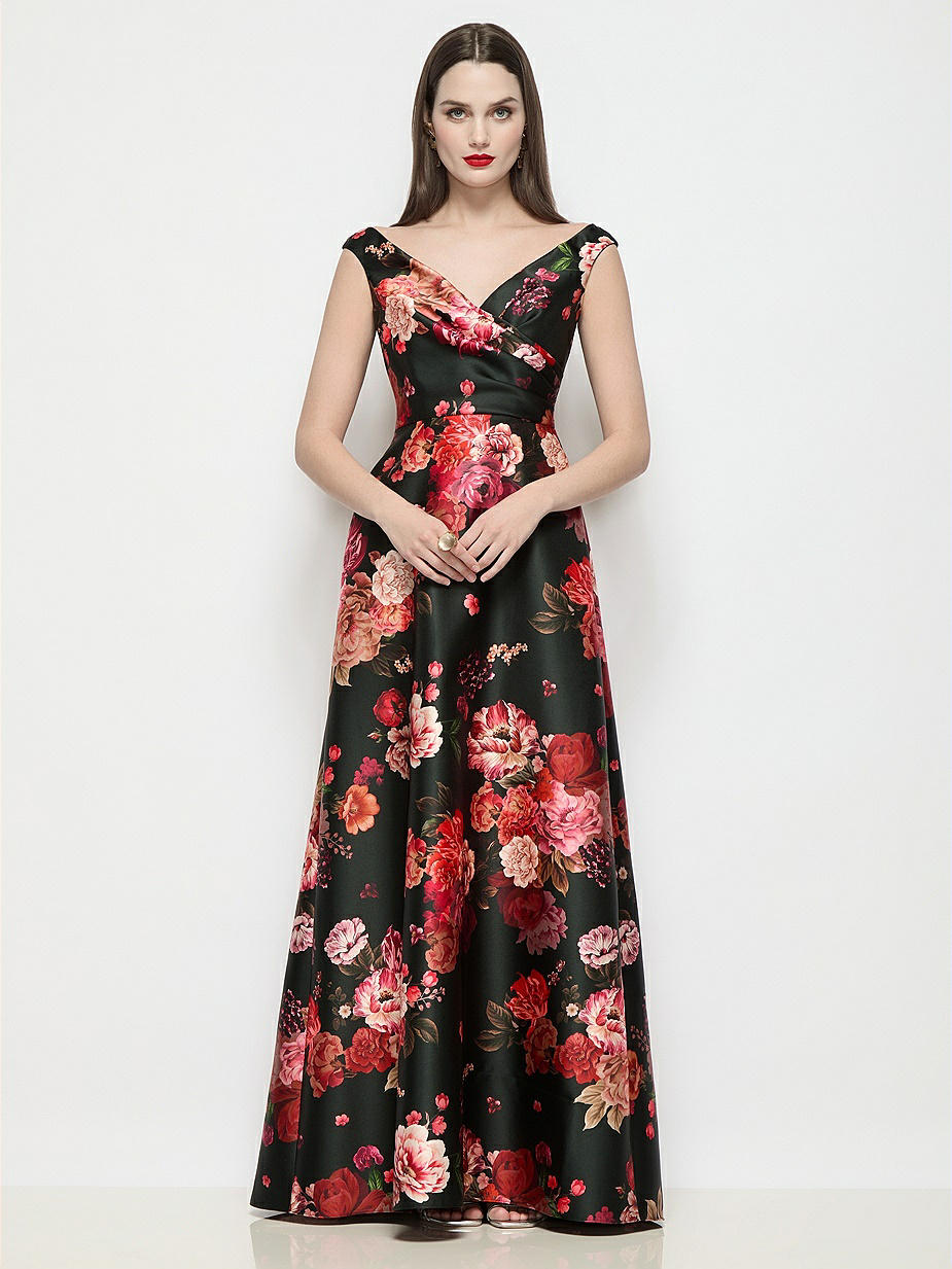 Alfred Sung Off-The-Shoulder Bridesmaid Dresses
