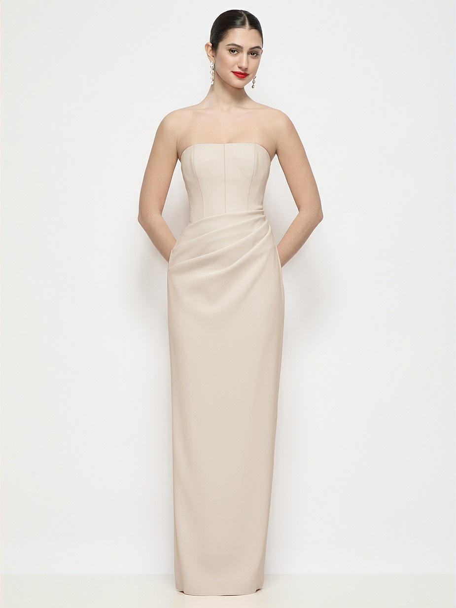 oatmeal bridesmaid dresses Petal and Pup Women's Hilde Maxi Dress