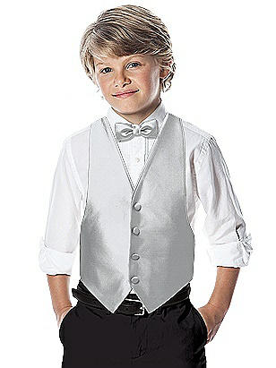 Yarn-Dyed Boy's Backless Vest: After Six KVP550