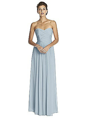 mist blue bridesmaid dresses