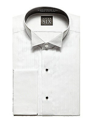 The Graham by After Six: Wing Collar Tuxedo Shirt - TS-GRAHAM