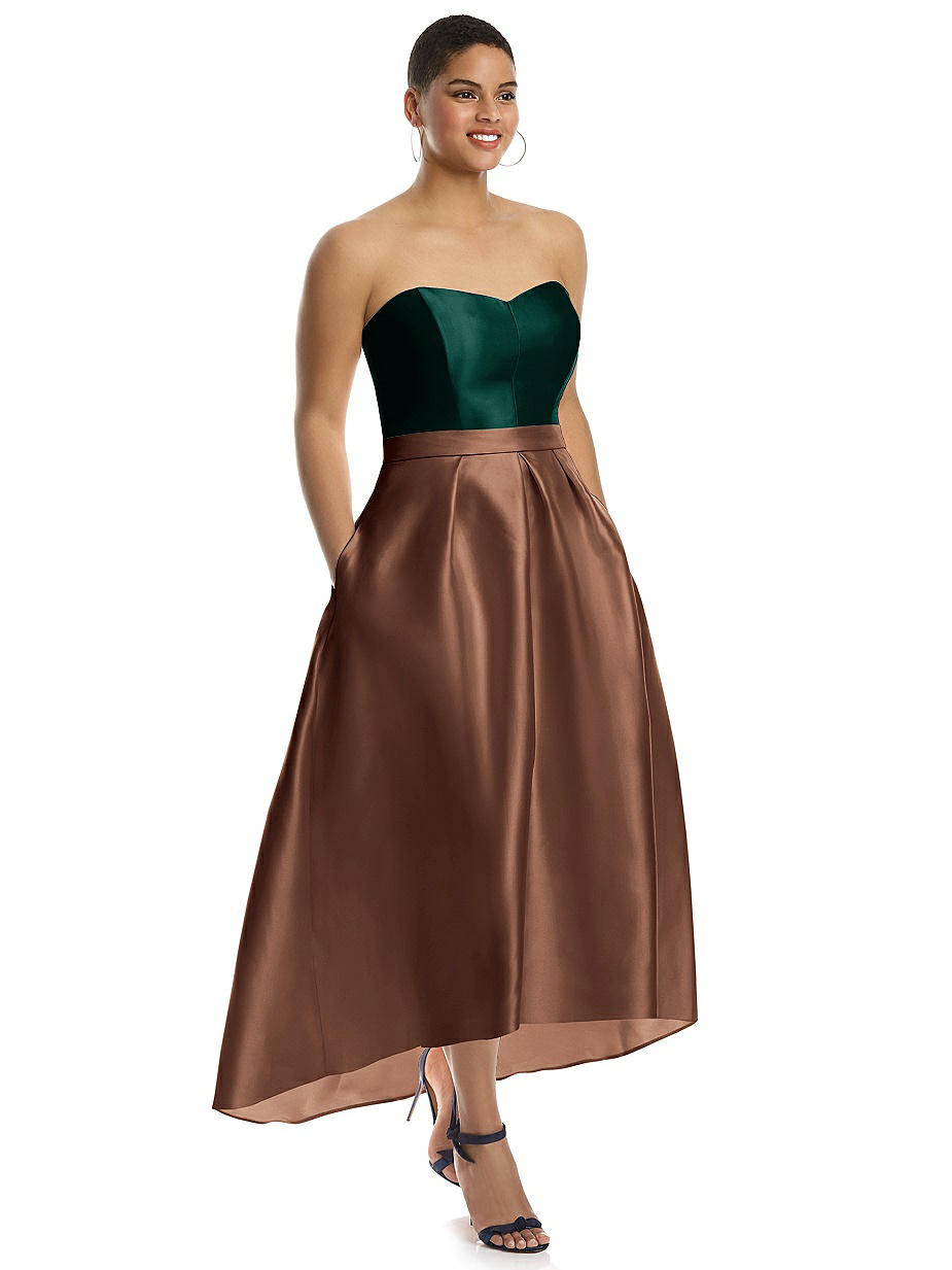 sequin bridesmaid dresses with sleeves Exquisite Midi Length Buttock Sequin Wedding Guest Dresses with Lanter main image 0