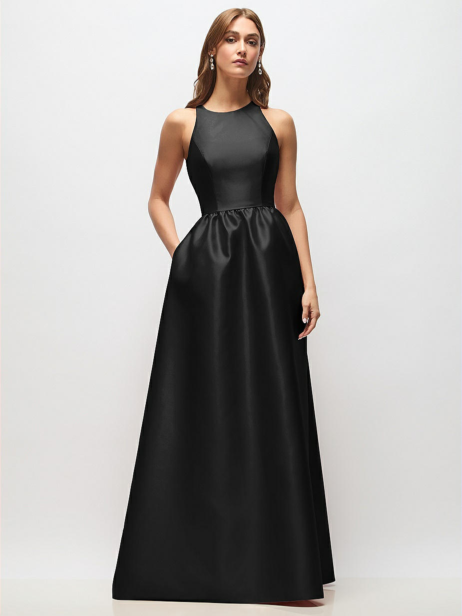 alfred sung black bridesmaid dress ALFRED SUNG BRIDESMAID DRESSES: ALFRED SUNG D736  Chicago Bridal Store  Company