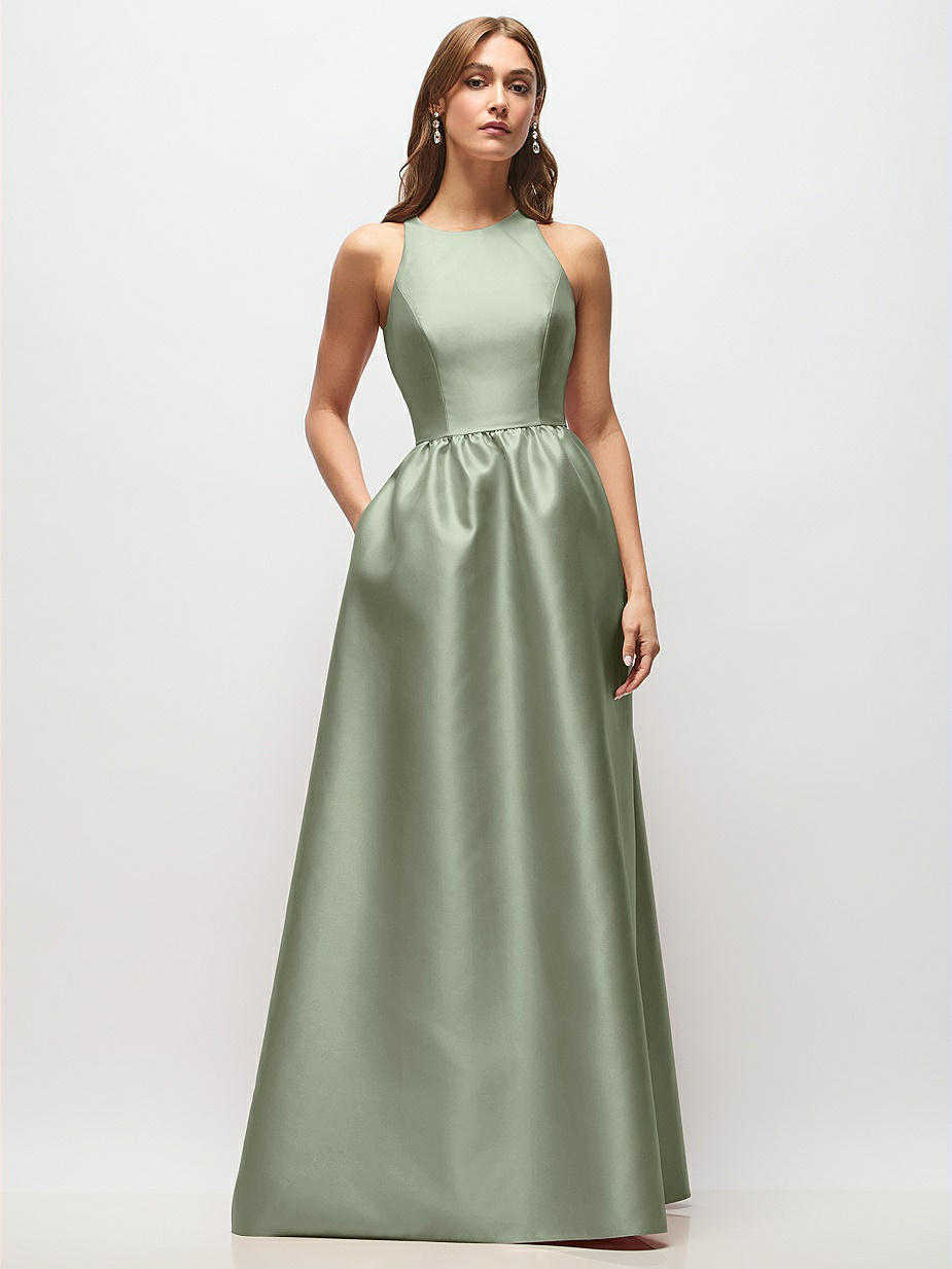 green emerald velvet dress Cap Sleeves Collared V-Neck Midi Dress  ForMe