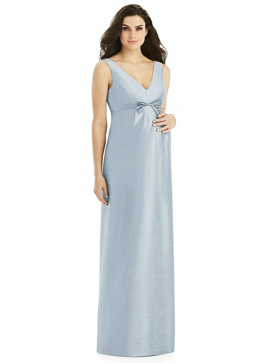 maternity bridesmaid dresses alfred sung Alfred Sung Maternity Bridesmaid Dress Style M438
