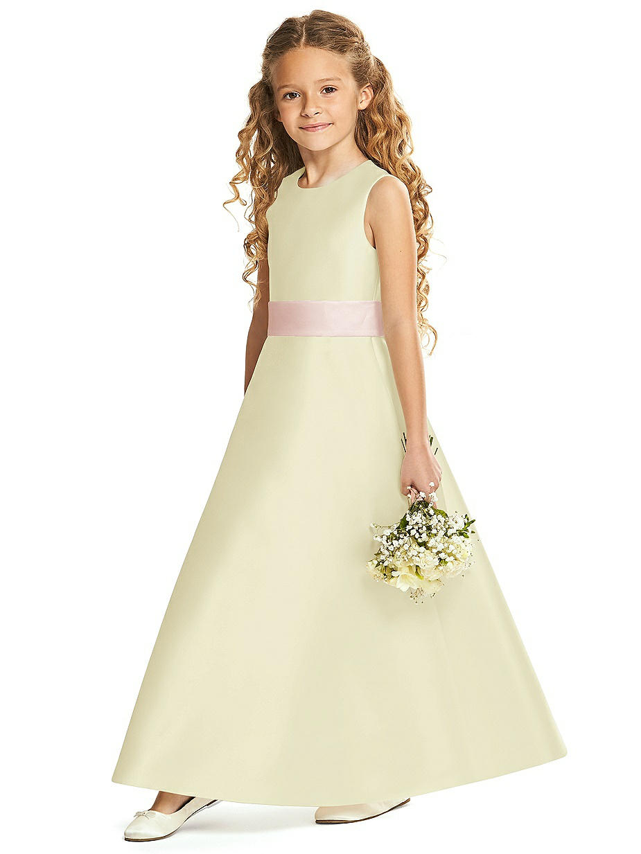 childrens yellow bridesmaid dresses Flower Girl Island Blues Knit Maxi Not SS25 Whether its a wedding COLOR:ROUGE-SILVER