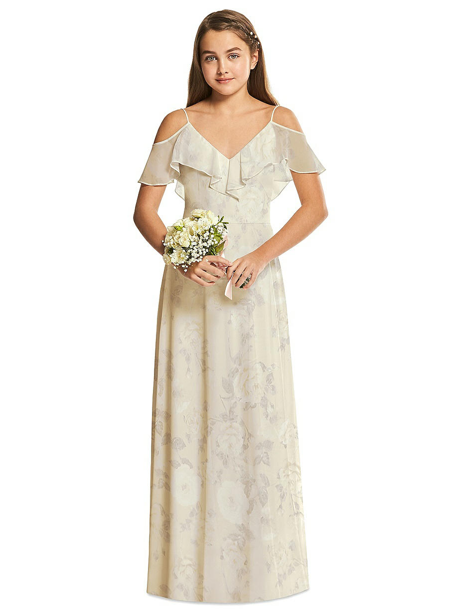 Floral Junior Bridesmaid Dresses