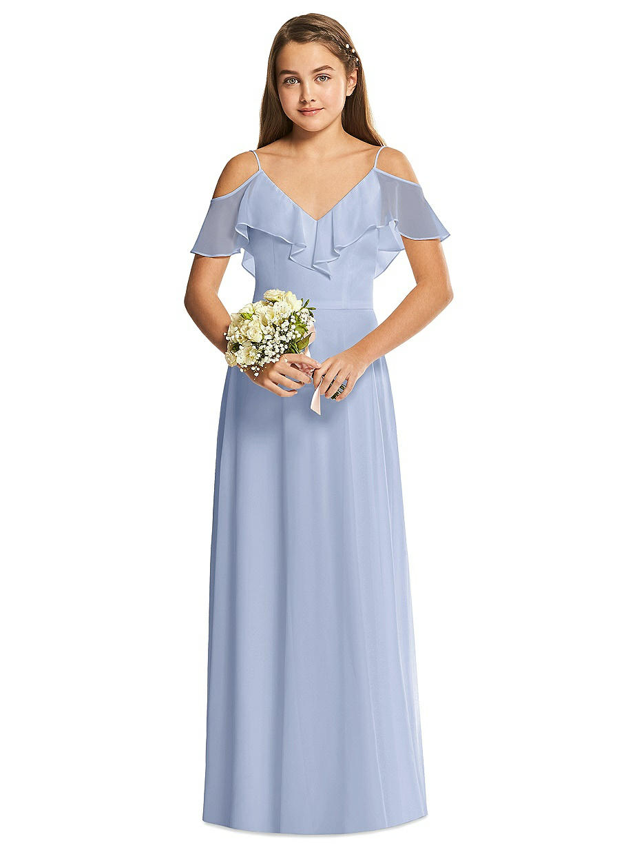 Sky Blue Junior Bridesmaid Dresses