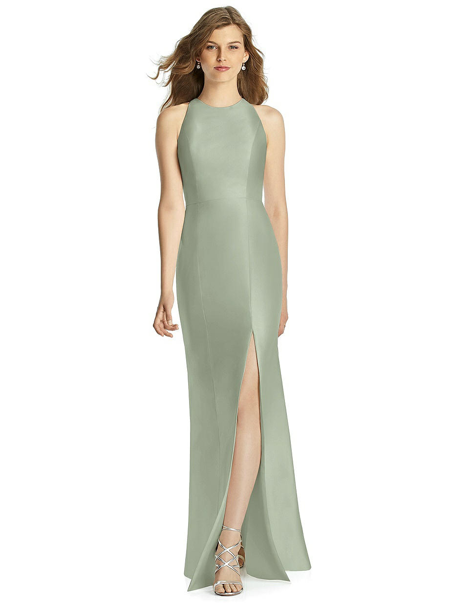 Sage Trumpet & Mermaid Bridesmaid Dresses