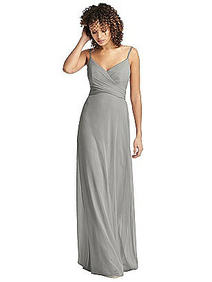 chelsea shoulder tie chiffon dress