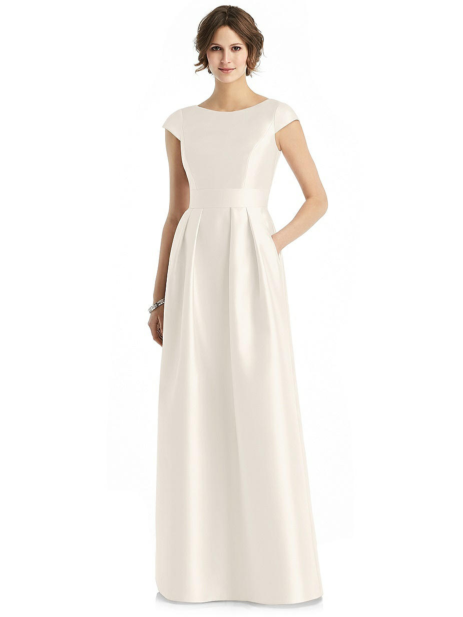 fitted lace wedding dress Millie Wedding Dress Anne Barge