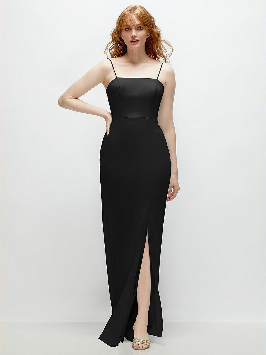 Black Sash Bridesmaid Dresses