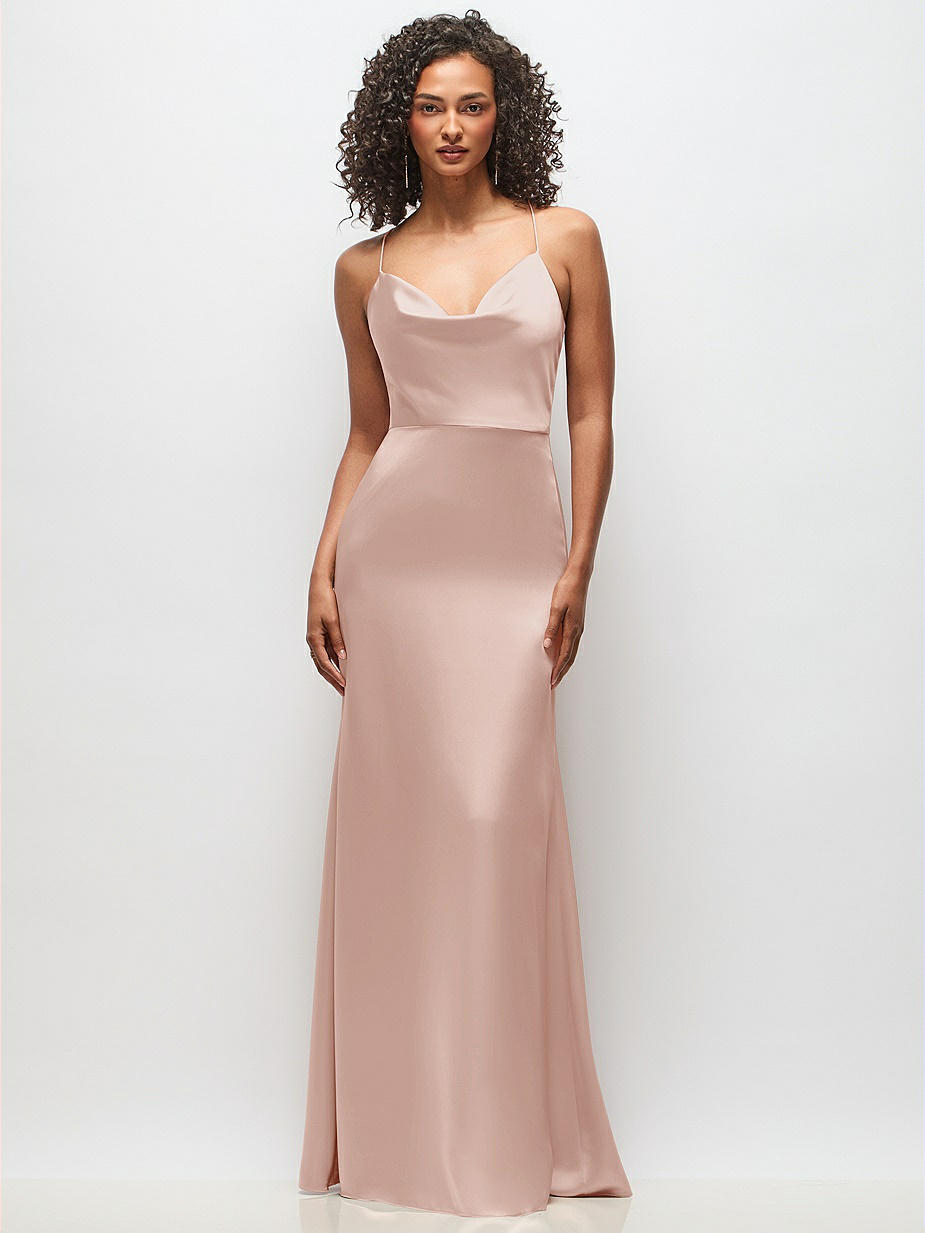 Nude Bridesmaid Dresses - Midi & Maxi | Dessy Group Nude Bridesmaid Dresses - Midi & Maxi | Dessy Group