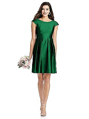 alfred sung green dress