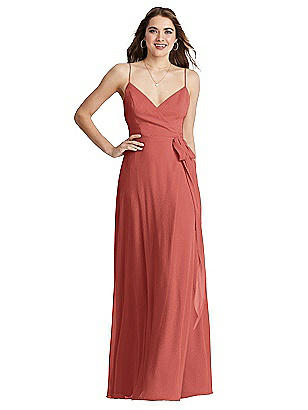 dessy wrap dress