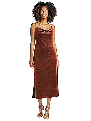frame velvet slip dress