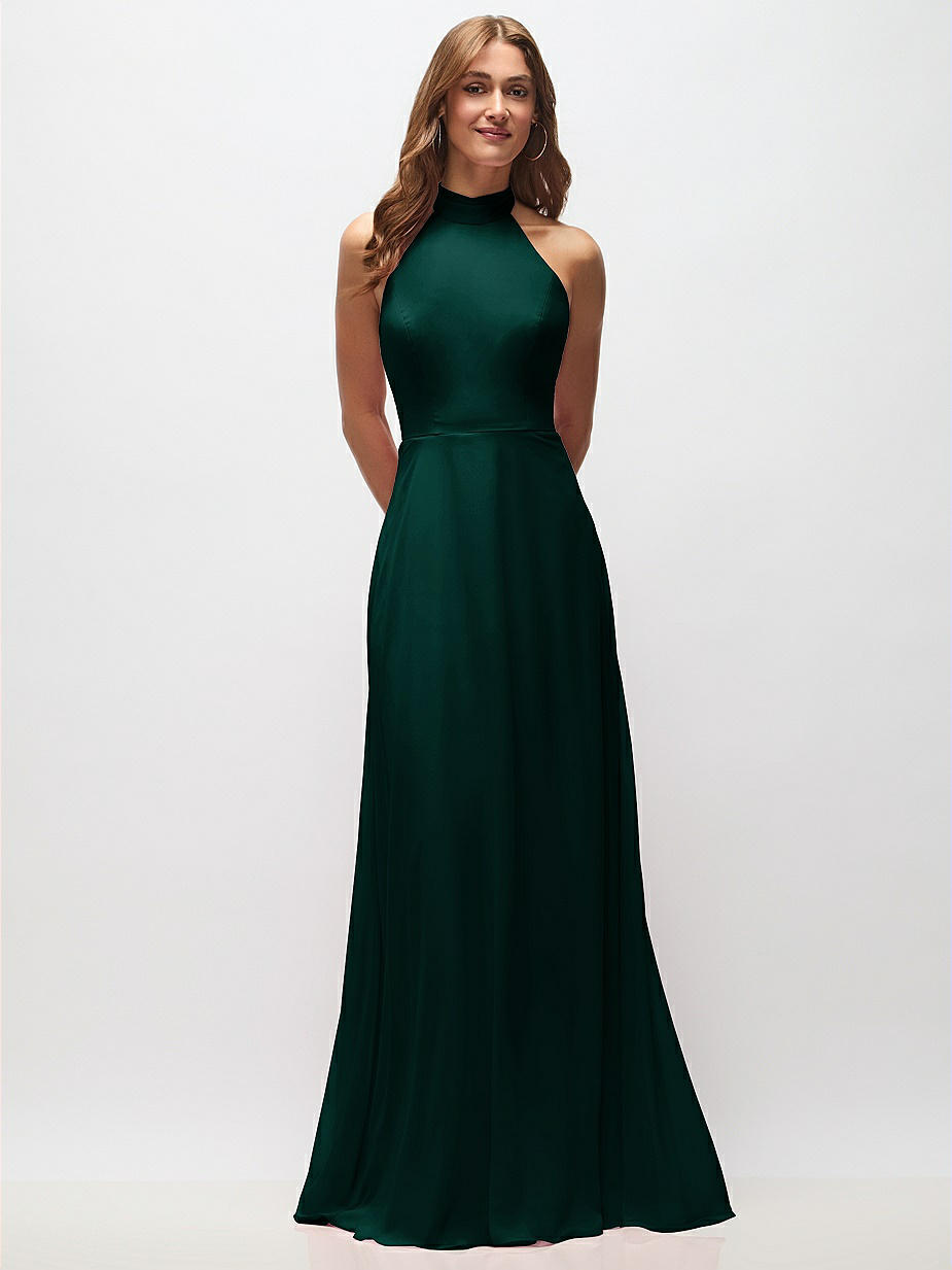 sachin and babi light blue dress Evergreen Lux Chiffon Bridesmaid Dresses