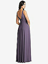 Rear View Thumbnail - Lavender Bella Bridesmaids Dress BB131