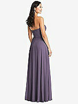 Rear View Thumbnail - Lavender Bella Bridesmaids Dress BB132