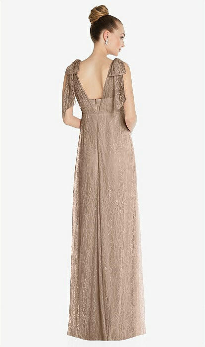 lace empire maxi dress