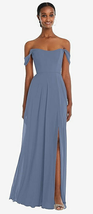 Larkspur Blue Bridesmaid Dresses