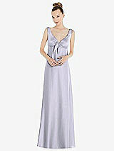 Alt View 1 Thumbnail - Silver Dove Convertible Strap Empire Waist Satin Maxi Dress