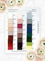 Front View Thumbnail - SS22 Satin Twill Master Swatch Palette