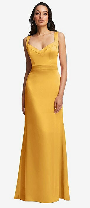 yellow bridesmaid dresses