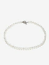 Rear View Thumbnail - Natural Freshwater Pearl Necklace - 16 inch