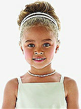 Front View Thumbnail - Natural Children's Pearl Necklace - 12.5 inch