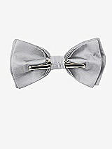 Rear View Thumbnail - French Gray Peau de Soie Boy's Clip Bow Tie by After Six