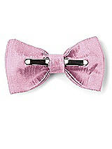 Rear View Thumbnail - Rosebud Dupioni Boy's Clip Bow Tie by After Six