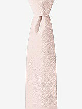 Front View Thumbnail - Pearl Pink Dupioni Boy's 14" Zip Necktie by After Six