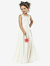 Front View Thumbnail - Ivory Flower Girl Style FL4033