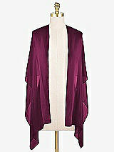 Front View Thumbnail - Ruby Sheer Crepe Stole