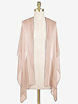 Front View Thumbnail - Cameo Lux Chiffon Stole