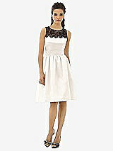 Front View Thumbnail - Ivory After Six Bridesmaid Dress 6644