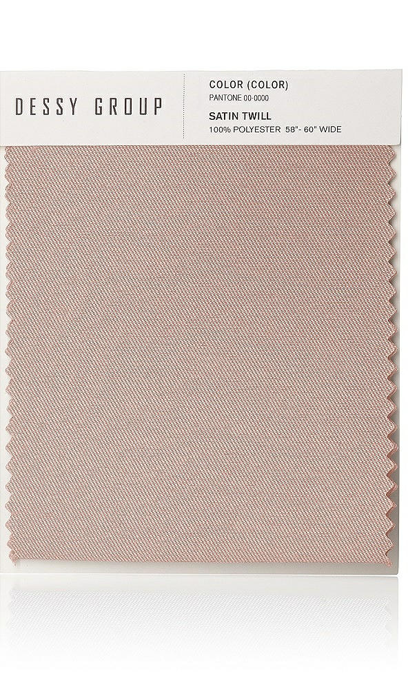 Front View - Toasted Sugar Satin Twill Swatch