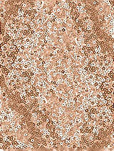 Front View Thumbnail - Copper Rose Elle Sequin Fabric by the yard