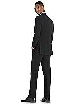 Rear View Thumbnail - Black Slim Shawl Collar Tuxedo Jacket - The Ethan by After Six