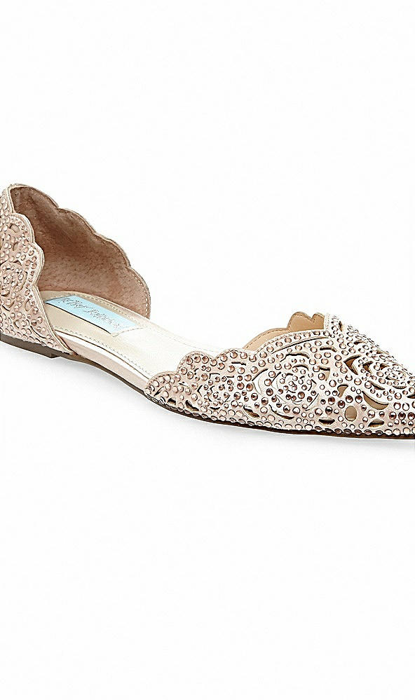 Front View - Blush Betsey Blue Lucy Flat
