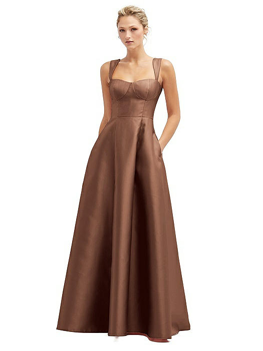 Alfred sung sateen gown best sale