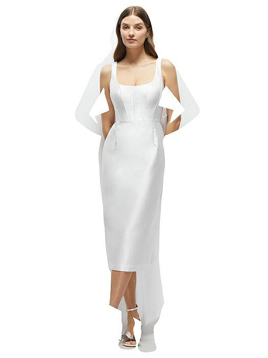 L’AUBE BLANC Embroidery collar Dress Embroidery collar Dress – L'AUBE BLANC