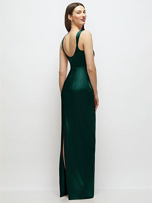 bridesmaid dresses australia plus size Clemmie Satin Bridesmaid Dress