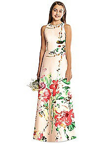 Alfred Sung Junior Bridesmaid Dress JR545FLOR