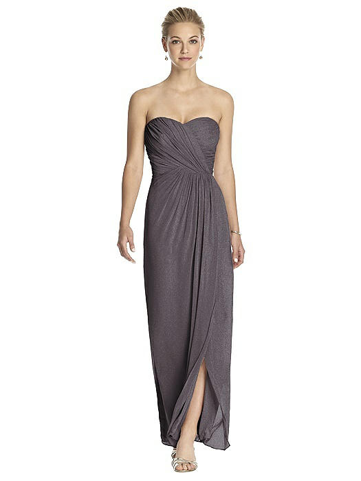 Dessy strapless bridesmaid dress best sale