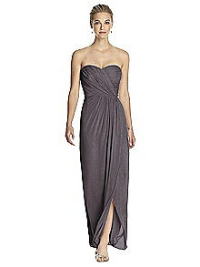 Dessy Shimmer Bridesmaid Dress 2882LS