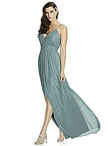 Dessy Shimmer Bridesmaid Dress 2989LS