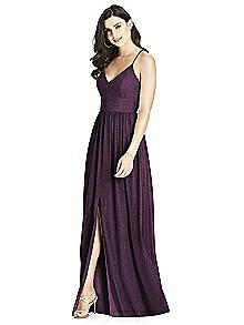 Dessy Shimmer Bridesmaid Dress 3019LS